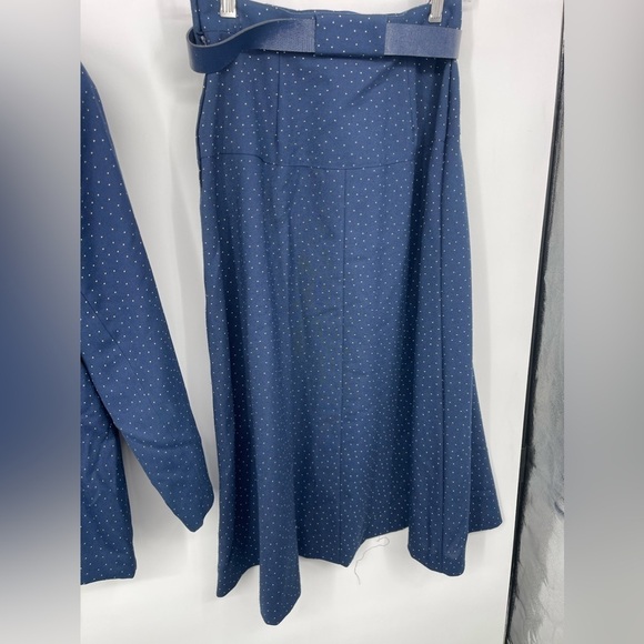 Innervisions by shipnshore size 10 blue and white polka dots skirt set - Picture 11 of 11